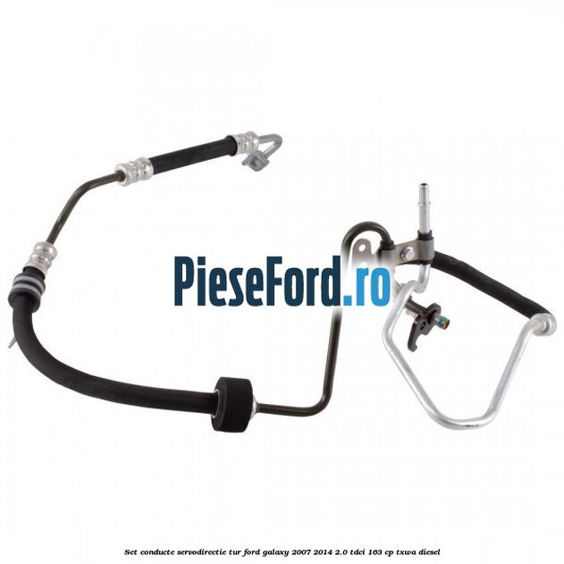 Set conducte servodirectie tur Ford Galaxy 2007-2014 2.0 TDCi 163 cp TXWA diesel