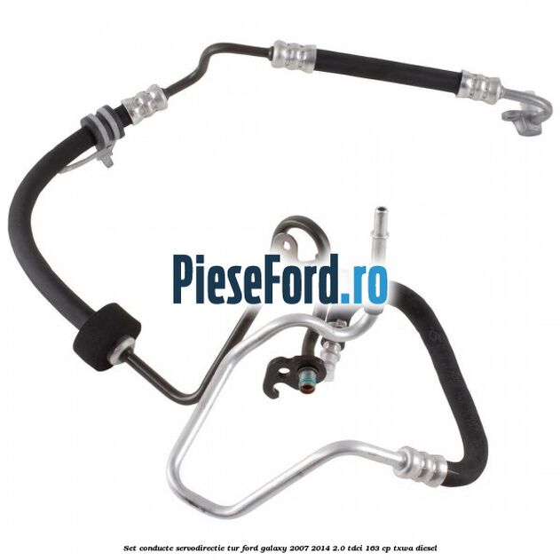 Set conducte servodirectie tur Ford Galaxy 2007-2014 2.0 TDCi 163 cp TXWA diesel