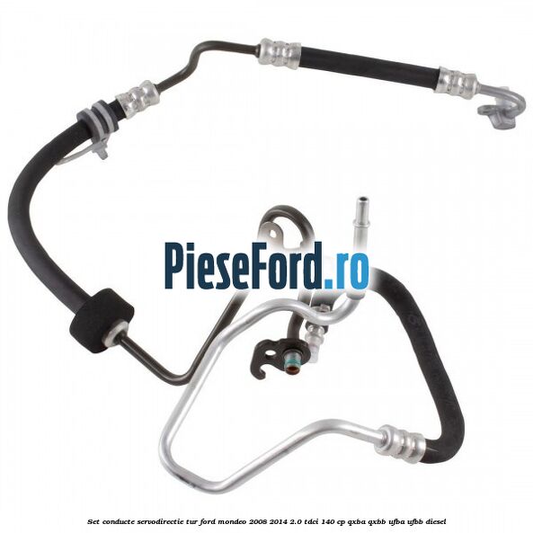 Set conducte servodirectie tur Ford Mondeo 2008-2014 2.0 TDCi 140 cp QXBA, QXBB, UFBA, UFBB diesel