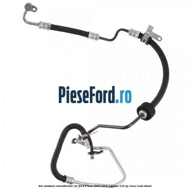 Set conducte servodirectie tur Ford S-Max 2007-2014 1.6 TDCi 115 cp T1WA, T1WB diesel