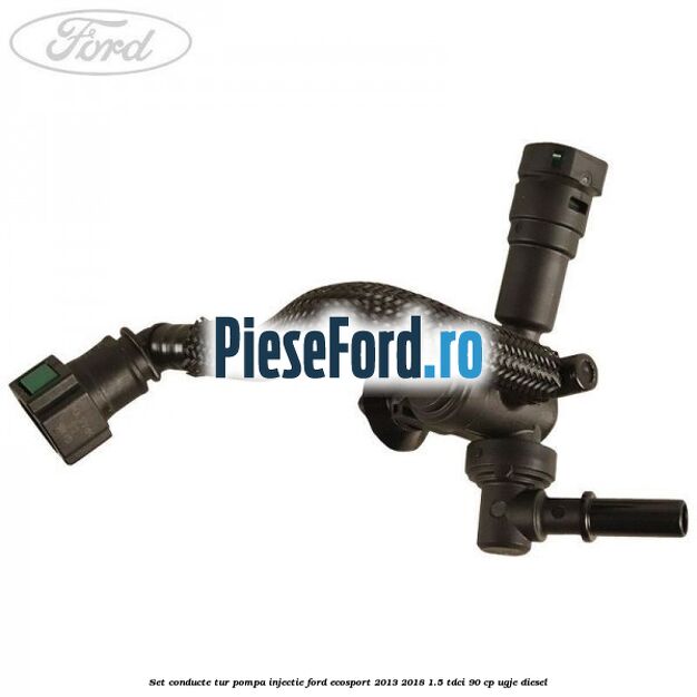Set conducte tur pompa injectie Ford EcoSport 2013-2018 1.5 TDCi 90 cp UGJE diesel