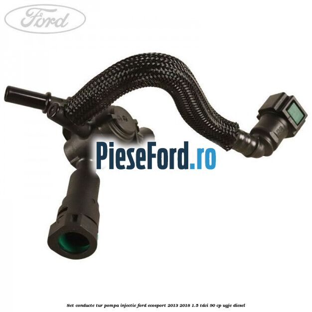 Set conducte tur pompa injectie Ford EcoSport 2013-2018 1.5 TDCi 90 cp UGJE diesel