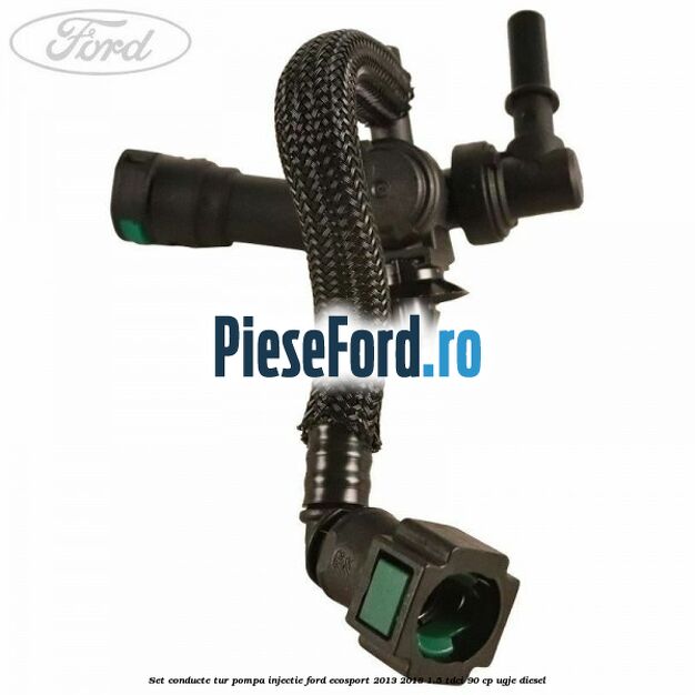 Set conducte tur pompa injectie Ford EcoSport 2013-2018 1.5 TDCi 90 cp UGJE diesel