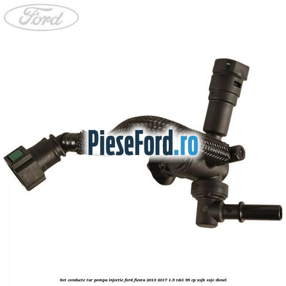 Set conducte tur pompa injectie Ford Fiesta 2013-2017 1.5 TDCi 95 cp XVJB, XVJC diesel