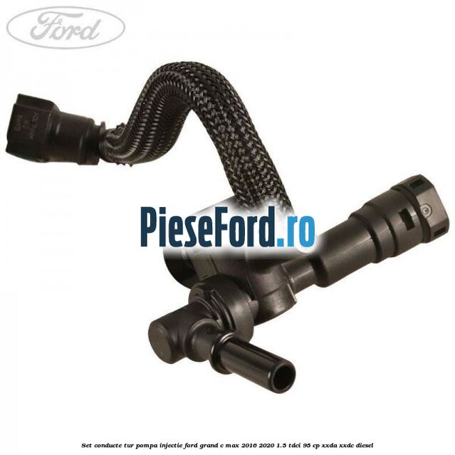 Set conducte tur pompa injectie Ford Grand C-Max 2016-2020 1.5 TDCi 95 cp XXDA, XXDC diesel