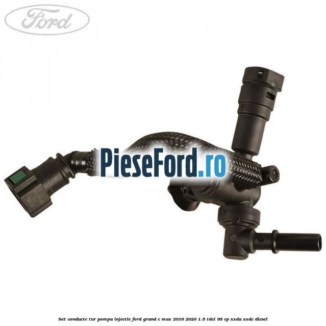 Set conducte tur pompa injectie Ford Grand C-Max 2016-2020 1.5 TDCi 95 cp XXDA, XXDC diesel