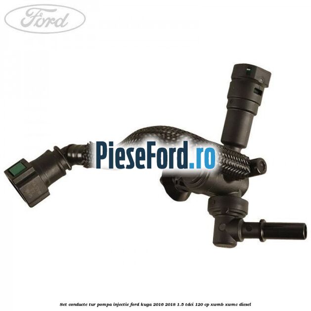 Set conducte tur pompa injectie Ford Kuga 2016-2018 1.5 TDCi 120 cp XWMB, XWMC diesel