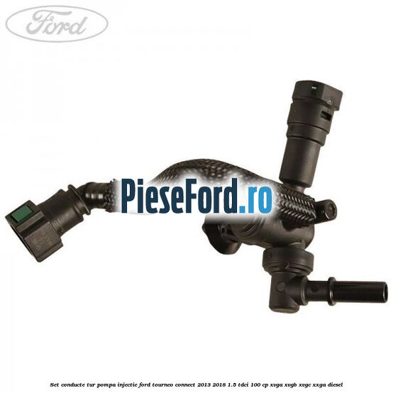 Set conducte tur pompa injectie Ford Tourneo Connect 2013-2018 1.5 TDCi 100 cp XVGA, XVGB, XVGC, XXGA diesel