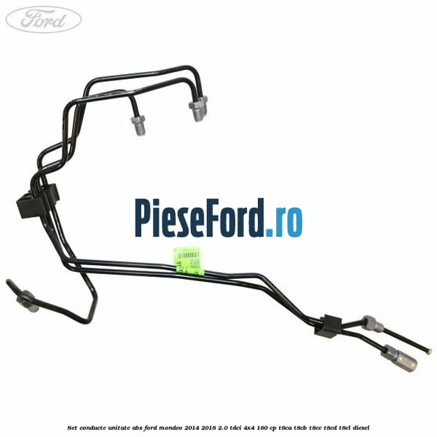 Set conducte unitate ABS Ford Mondeo 2014-2018 2.0 TDCi 4x4 180 cp Set conducte unitate ABS Ford Mondeo 2014-2018 2.0 TDCi 4x4 180 cp T8CA, T8CB, T8CC, T8CD, T8CL diesel