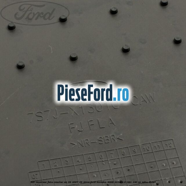 Set covorase fata cauciuc an 02/2007-08/2012 Ford Mondeo 2008-2014 2.0 TDCi 130 cp Set covorase fata cauciuc an 02/2007-08/2012 Ford Mondeo 2008-2014 2.0 TDCi 130 cp AZBA diesel