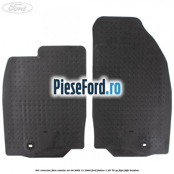 Set covorase fata cauciuc an 04/2002-11/2004 Ford Fusion 1.25 75 cp FUJA, FUJB benzina