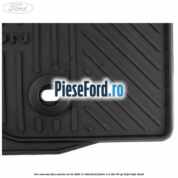 Set covorase fata cauciuc an 04/2002-11/2004 Ford Fusion 1.6 TDCi 90 cp HHJA, HHJB diesel