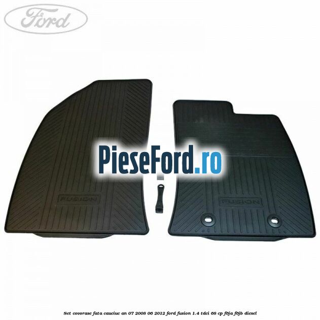 Set covorase fata cauciuc an 07/2008-06/2012 Ford Fusion 1.4 TDCi 68 cp