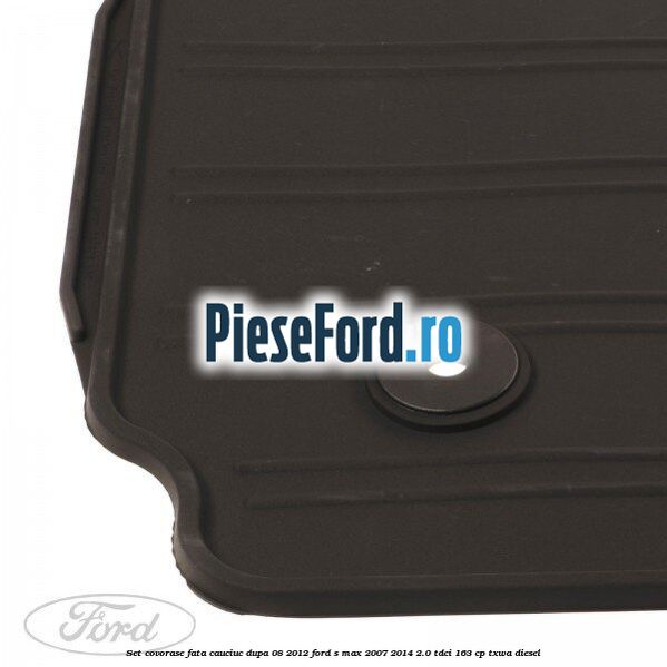 Set covorase fata, cauciuc dupa 08/2012 Ford S-Max 2007-2014 2.0 TDCi 163 cp TXWA diesel