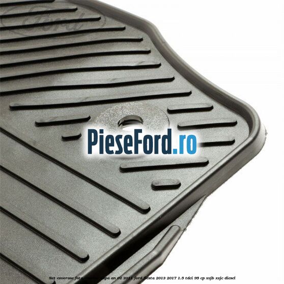 Set covorase fata, cauciuc dupa an 02/2011 Ford Fiesta 2013-2017 1.5 TDCi 95 cp XVJB, XVJC diesel