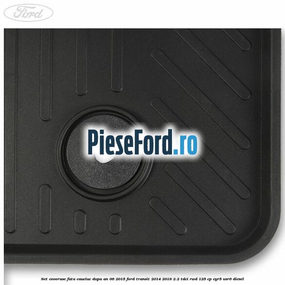 Set covorase fata, cauciuc dupa an 06/2015 Ford Transit 2014-2018 2.2 TDCi RWD 125 cp CYR5, USR6 diesel