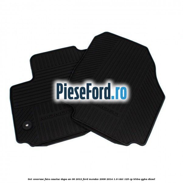 Set covorase fata cauciuc dupa an 08/2012 Ford Mondeo 2008-2014 1.8 TDCi 125 cp