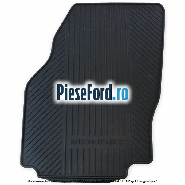Set covorase fata cauciuc dupa an 08/2012 Ford Mondeo 2008-2014 1.8 TDCi 125 cp KHBA, QYBA diesel