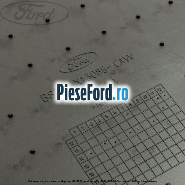 Set covorase fata cauciuc dupa an 08/2012 Ford Mondeo 2008-2014 2.0 EcoBoost 203 cp TNBA benzina
