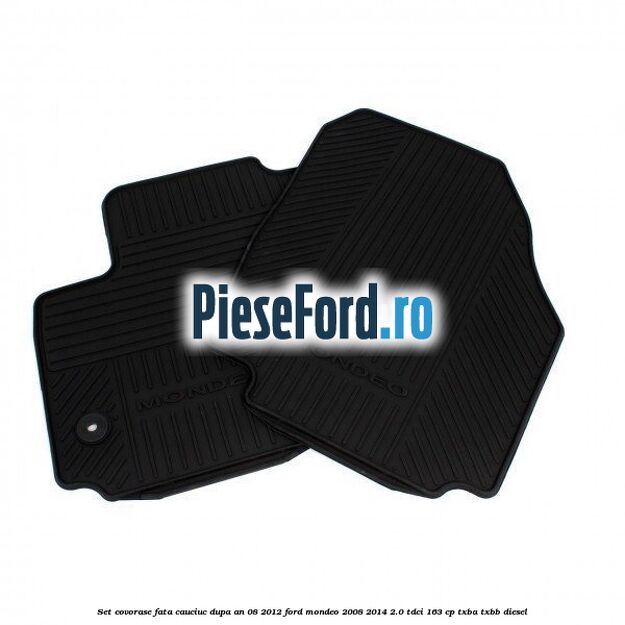 Set covorase fata cauciuc dupa an 08/2012 Ford Mondeo 2008-2014 2.0 TDCi 163 cp