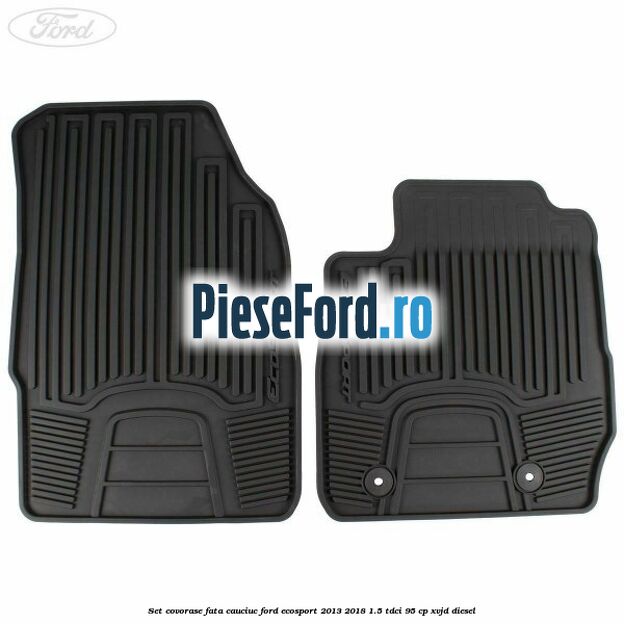 Set covorase fata cauciuc Ford EcoSport 2013-2018 1.5 TDCi 95 cp XVJD diesel