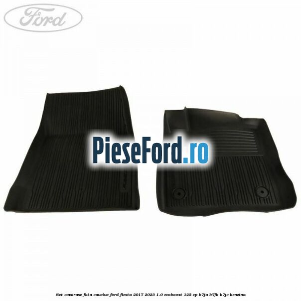 Set covorase fata, cauciuc Ford Fiesta 2017-2023 1.0 EcoBoost 125 cp B7JA, B7JB, B7JC benzina