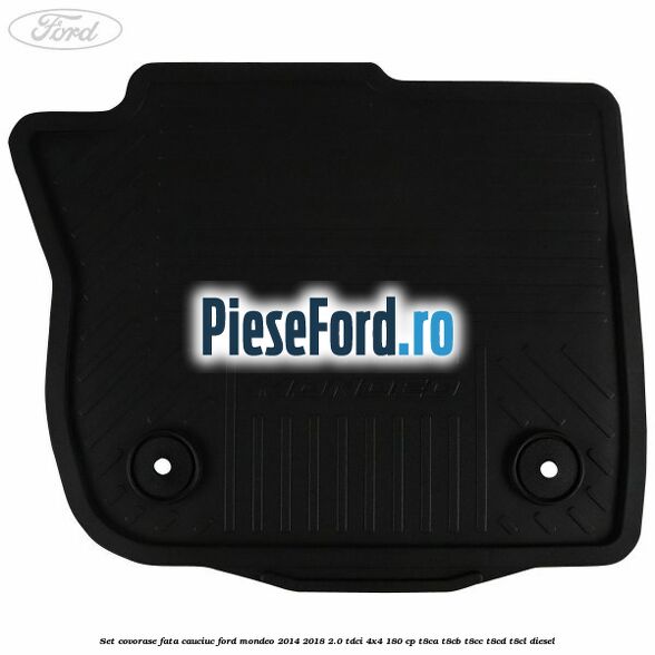Set covorase fata, cauciuc Ford Mondeo 2014-2018 2.0 TDCi 4x4 180 cp T8CA, T8CB, T8CC, T8CD, T8CL diesel