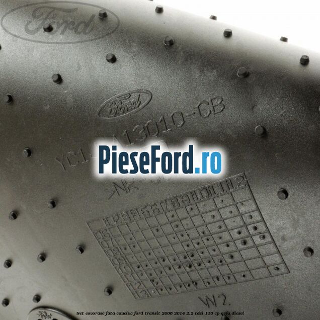 Set covorase fata, cauciuc Ford Transit 2006-2014 2.2 TDCi 110 cp QVFA diesel
