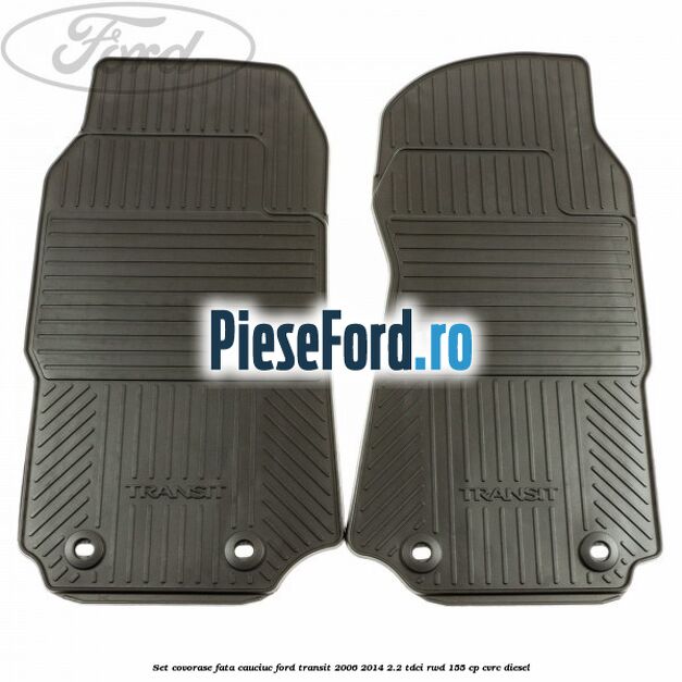 Set covorase fata, cauciuc Ford Transit 2006-2014 2.2 TDCi RWD 155 cp