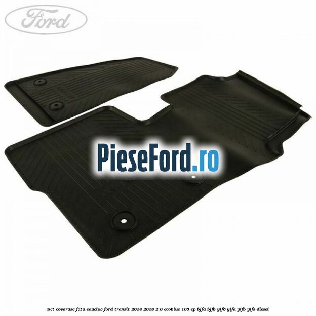 Set covorase fata, cauciuc Ford Transit 2014-2018 2.0 EcoBlue 105 cp BJFA, BJFB, YLF6, YLFA, YLFB, YLFS diesel