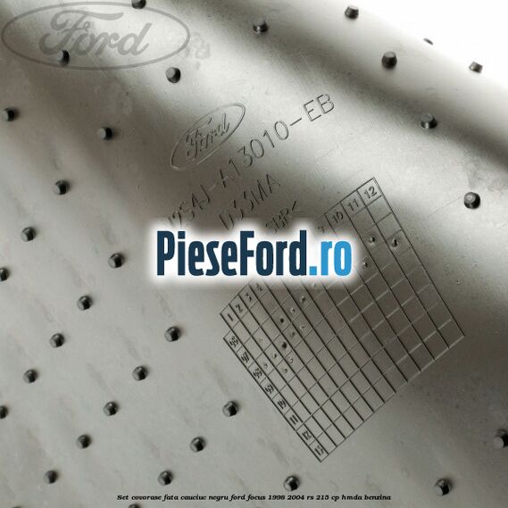 Set covorase fata, cauciuc negru Ford Focus 1998-2004 RS 215 cp Set covorase fata, cauciuc negru Ford Focus 1998-2004 RS 215 cp HMDA benzina