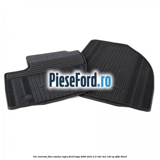 Set covorase fata, cauciuc negru Ford Kuga 2008-2012 2.0 TDCI 4x4 140 cp UFDA diesel