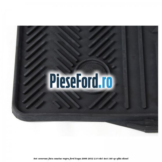 Set covorase fata, cauciuc negru Ford Kuga 2008-2012 2.0 TDCI 4x4 140 cp UFDA diesel