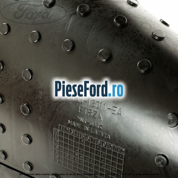 Set covorase fata cauciuc negru pana in an 01/2012 Ford Grand C-Max 2011-2015 1.6 Ti 125 cp PNDA, PNDD benzina