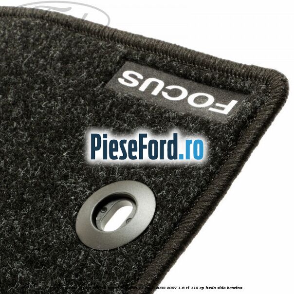 Set covorase fata mocheta negru Ford Focus C-Max 2003-2007 1.6 Ti 115 cp HXDA, SIDA benzina