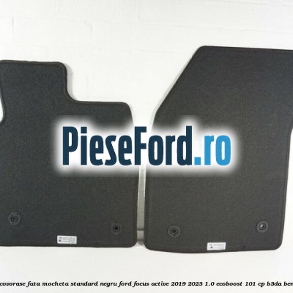 Set covorase fata mocheta standard negru Ford Focus Active 2019-2023 1.0 EcoBoost 101 cp Set covorase fata mocheta standard negru Ford Focus Active 2019-2023 1.0 EcoBoost 101 cp B3DA benzina