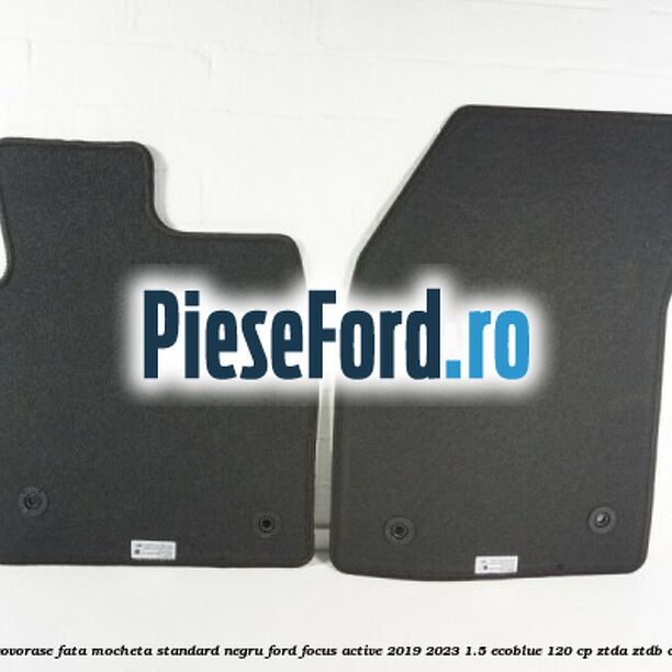 Set covorase fata mocheta standard negru Ford Focus Active 2019-2023 1.5 EcoBlue 120 cp ZTDA, ZTDB diesel