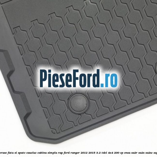 Set covorase fata si spate, cauciuc cabina simpla RAP Ford Ranger 2012-2015 3.2 TDCi 4x4 200 cp ENSA, SA2R, SA2S, SA2W, SAFA diesel
