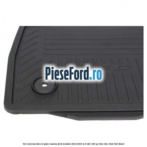 Set covorase fata si spate cauciuc Ford Mondeo 2014-2018 2.0 TDCi 180 cp T8CA, T8CC, T8CD, T8CL diesel