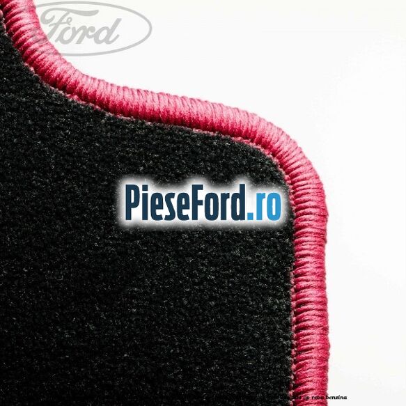 Set covorase fata si spate mocheta dungi rosii Ford Mondeo 2000-2007 3.0 V6 24V 204 cp REBA benzina