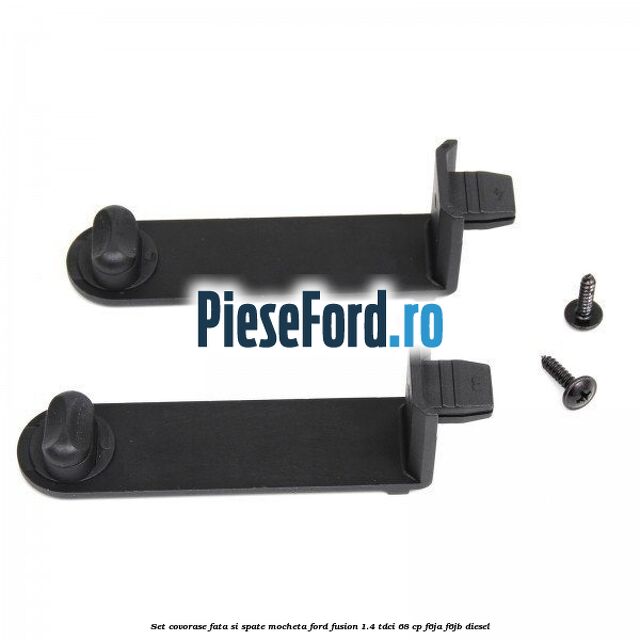 Set covorase fata si spate mocheta Ford Fusion 1.4 TDCi 68 cp F6JA, F6JB diesel
