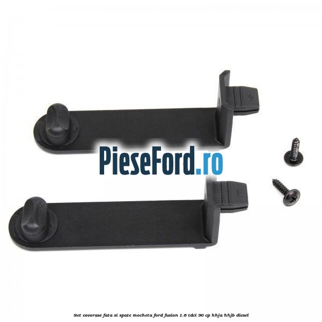 Set covorase fata si spate mocheta Ford Fusion 1.6 TDCi 90 cp HHJA, HHJB diesel