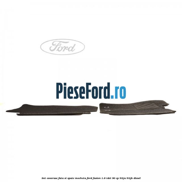 Set covorase fata si spate mocheta Ford Fusion 1.6 TDCi 90 cp HHJA, HHJB diesel