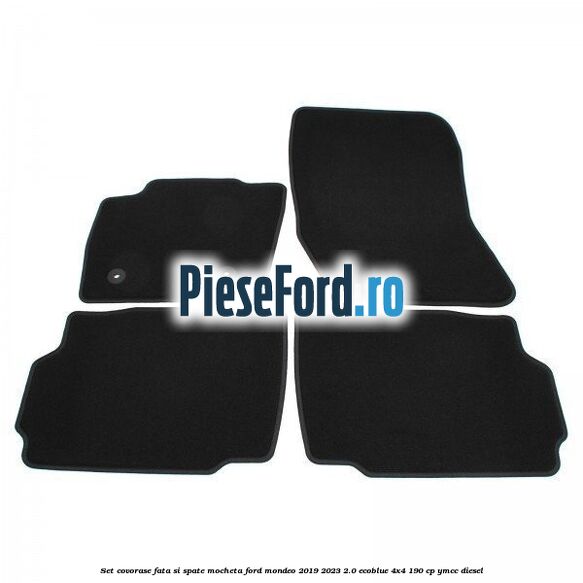 Set covorase fata si spate, mocheta Ford Mondeo 2019-2023 2.0 EcoBlue 4x4 190 cp Set covorase fata si spate, mocheta Ford Mondeo 2019-2023 2.0 EcoBlue 4x4 190 cp YMCC diesel