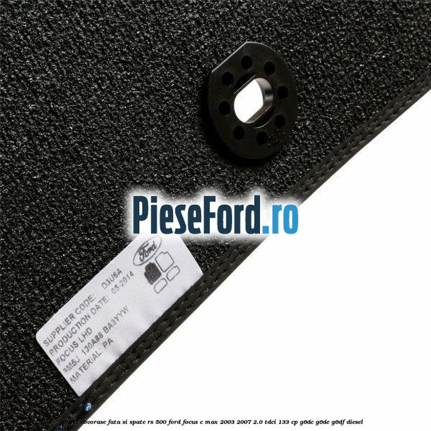 Set covorase fata si spate RS 500 Ford Focus C-Max 2003-2007 2.0 TDCi 133 cp G6DC, G6DE, G6DF diesel