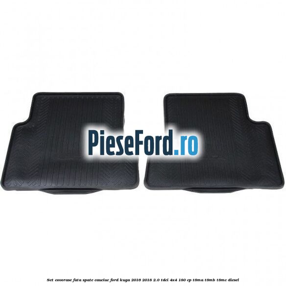 Set covorase fata spate, cauciuc Ford Kuga 2016-2018 2.0 TDCi 4x4 180 cp T8MA, T8MB, T8MC diesel