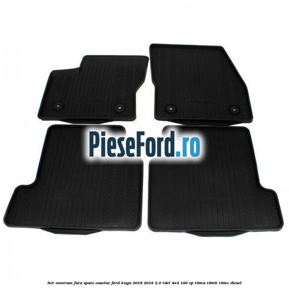 Set covorase fata spate, cauciuc Ford Kuga 2016-2018 2.0 TDCi 4x4 180 cp T8MA, T8MB, T8MC diesel