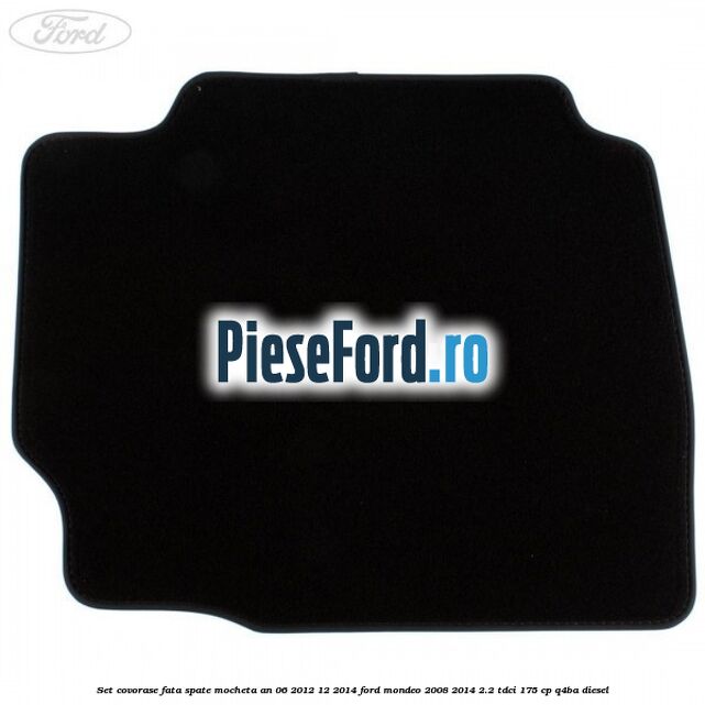 Set covorase fata spate mocheta an 06/2012-12/2014 Ford Mondeo 2008-2014 2.2 TDCi 175 cp Q4BA diesel