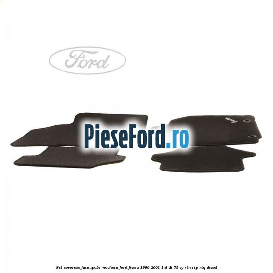 Set covorase fata spate mocheta Ford Fiesta 1996-2001 1.8 DI 75 cp RTN, RTP, RTQ diesel