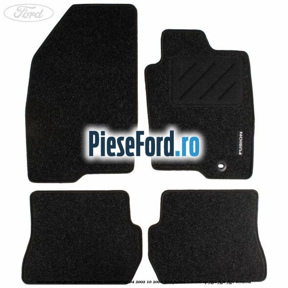 Set covorase fata spate mocheta standard an 04/2002-10/2004 Ford Fusion 1.6 100 cp FYJA, FYJB, FYJC benzina